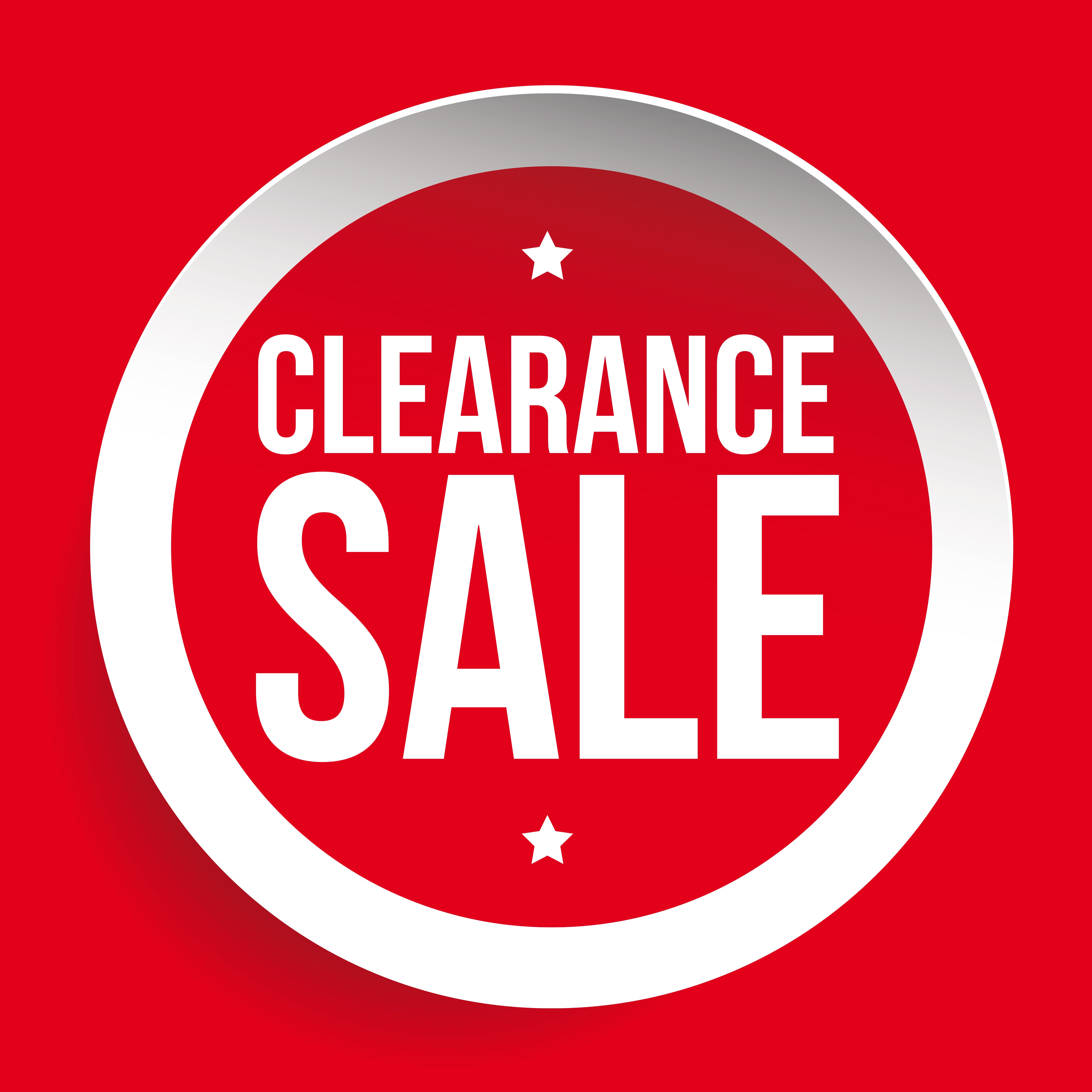  Clearance sale