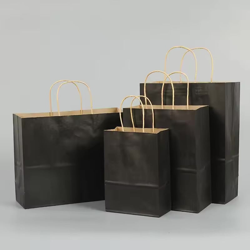 Black Paper Bags
