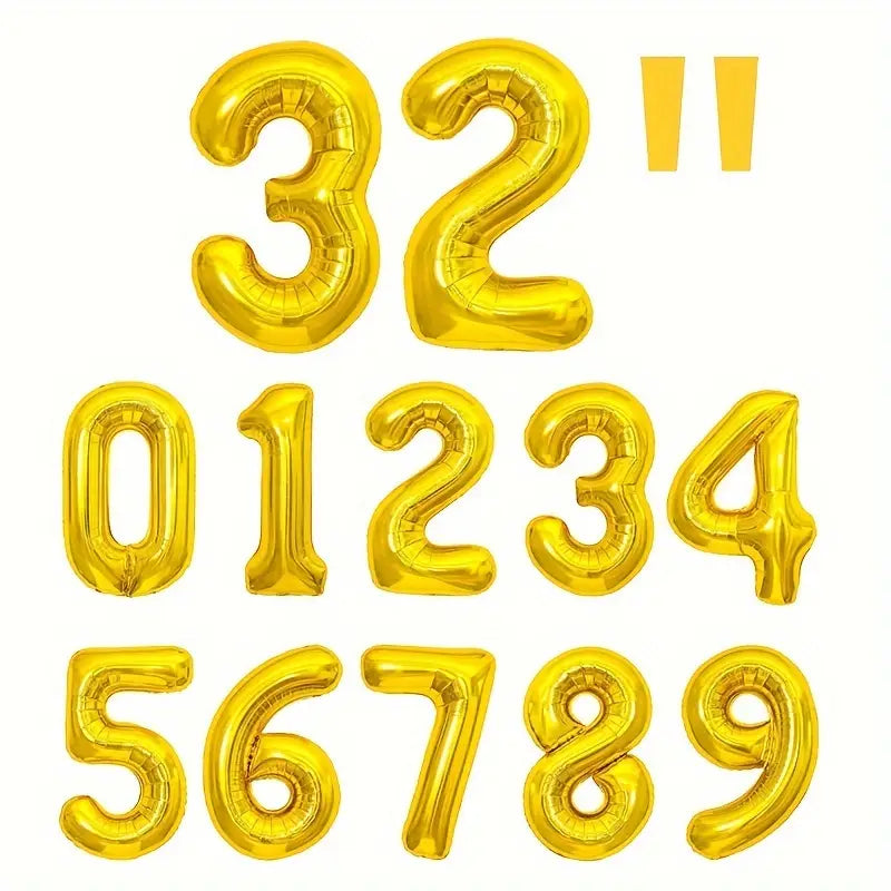 40" Number Ballons