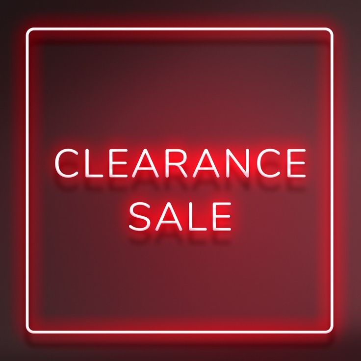 CLEARANCE SALE