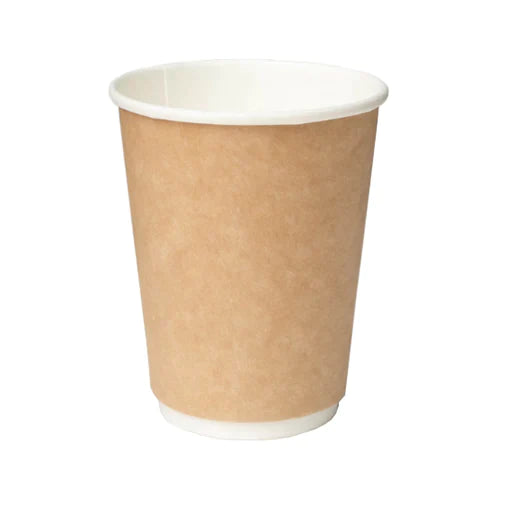 250ml Double Wall Coffee Cups - 25 pcs – Smart Packaging Distributors