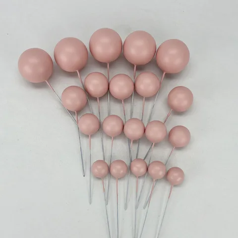 Soft Pink Faux Balls