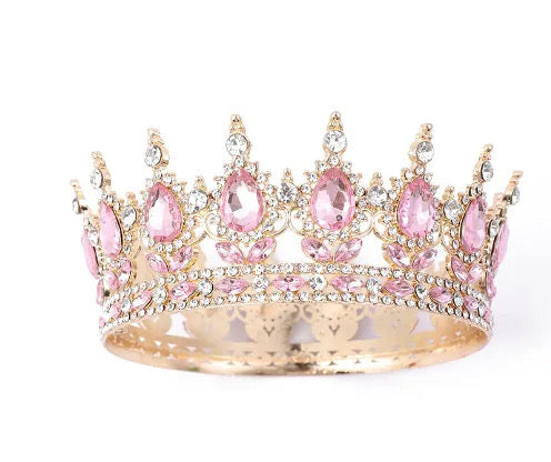 Pink Detailed Tiara/Crown