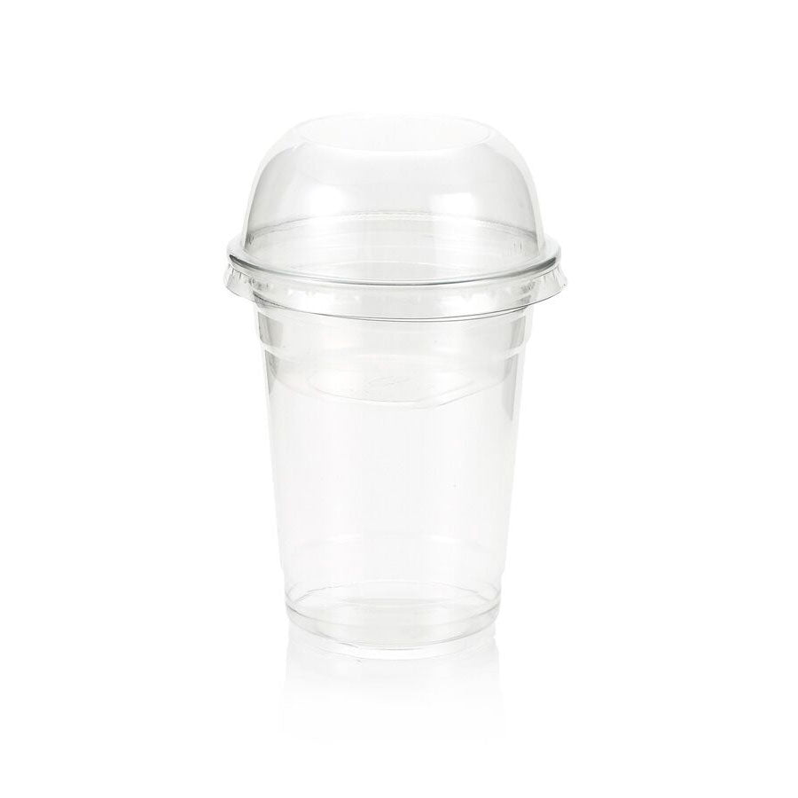 Clear Smothie Milkshake Juice Ice Tea Cups - 25 pcs excluding Lids
