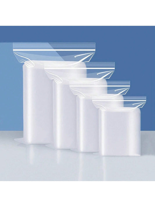 Zip Lock Plastic Bags - 100pcs