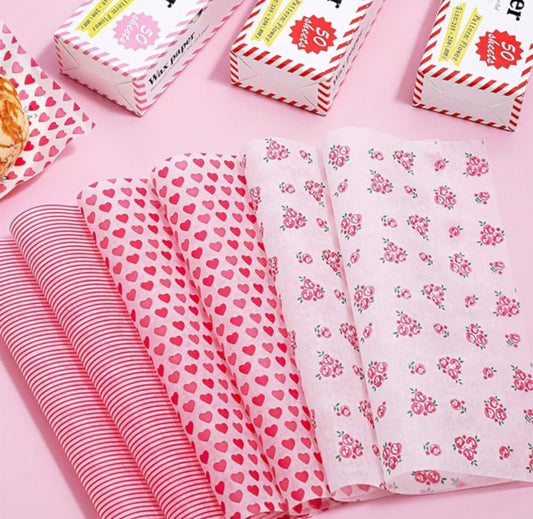 Bento Wax Paper - 5 pcs