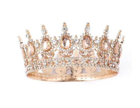 Rose Detailed Tiara/Crown