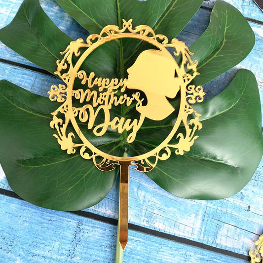 Happy Mothers Day Cake Topper
