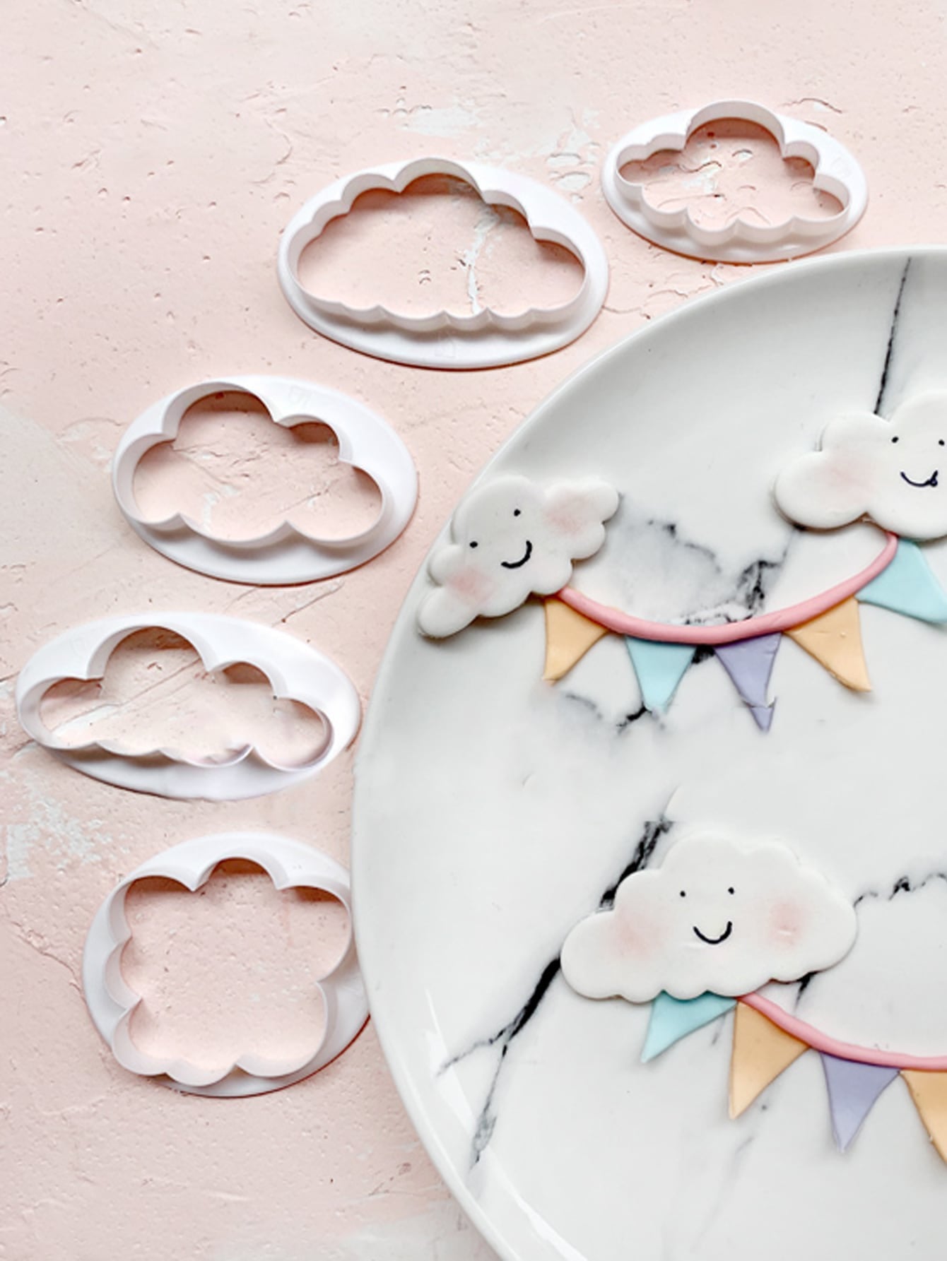 Clouds Fondant Cutter