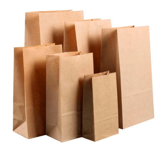 Brown Paper Bags - 50  each