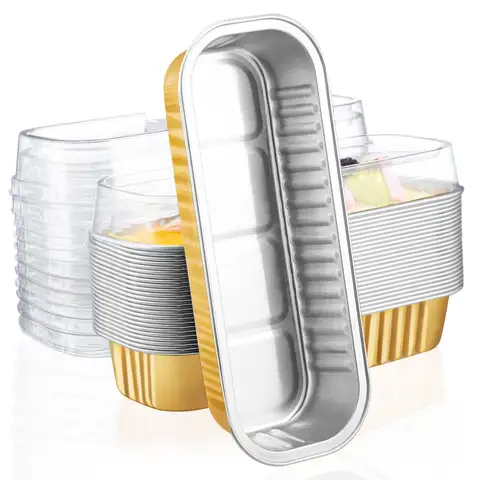Foil Containers with Clear Lids