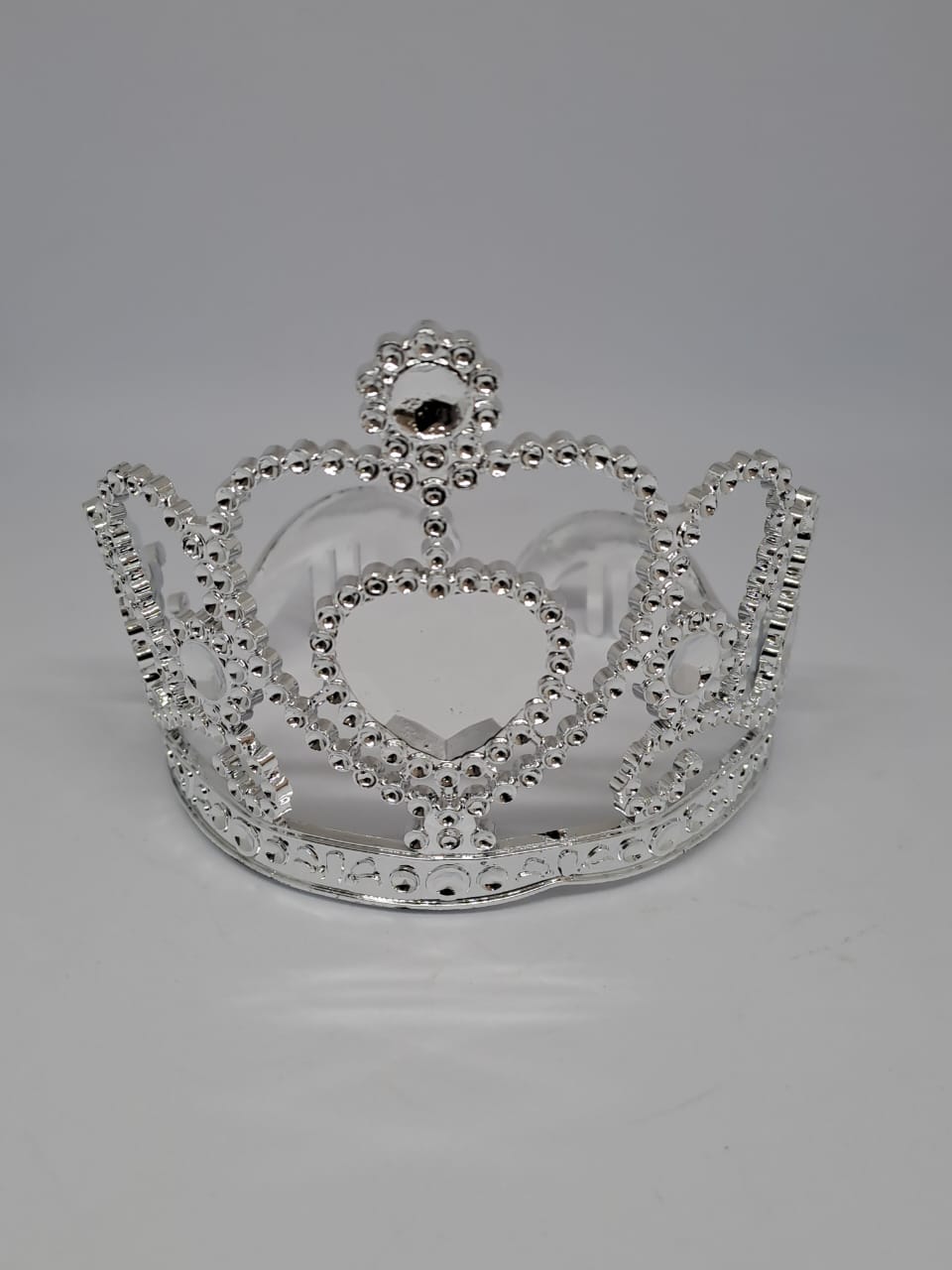Plastic Silver Crown