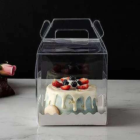 Transparent Mini Cake Box