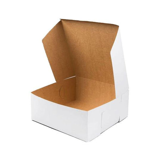 6x6x2 Cake Boxes can also be used for Fries/Chips